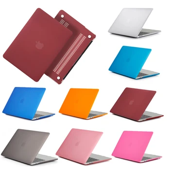 Matinio Paviršiaus Matinis Hard Cover Case Silikoninis Klaviatūros Viršelis Tik 2019 Apple Macbook Air 13 inch Touch ID modelis A1932