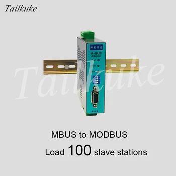 MBUS/M-AUTOBUSU MODBUS-RTU Konverteris RS485/232 (100 Apkrova) KH-MR-M100