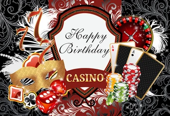 Mehofond Las Vegas Kazino Fone Roulette Poker Gimtadienio Fotografijos Fone Dekoras Reklama Foto Studija Photophone