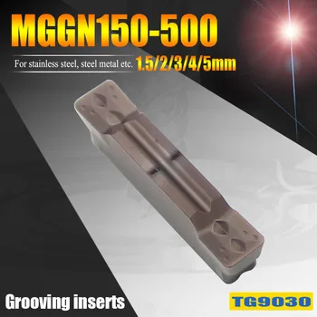 MGMN150 MGMN200 MGMN250-G MGMN300-M MGMN 400 500 staklės, tekinimo įrankiai, griovelį cutter įdėklai blae nerūdijančio plieno metalo