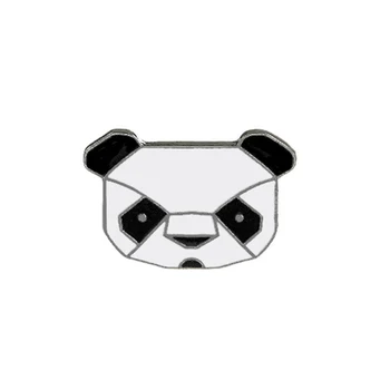 Mielas Panda Dramblys Moterys Vyrai Sagė Pin Breastpin Papuošalai Skara Skara Dekoras