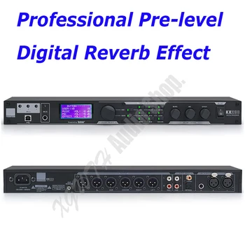 Mikrofonas Skaitmeninės KTV Efektų Procesorius Sistemos, Profesionalus Garso Valdikliu Sistemos Įranga, Efektorius su Programine įranga, PC KX200