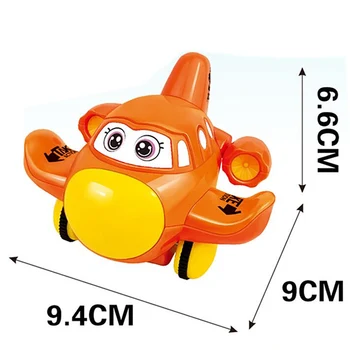 Mini Inercijos Animacinių filmų Orlaivių Inercijos Žaislai Vaikų Švietimo Žaislai Plaukioja Mažų Keleivinių Lėktuvų Vaikų Žaislai, Dovanos