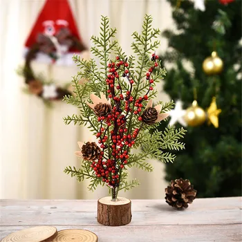Mini Kalėdinė Dekoracija Medžio Festivalis Darbastalio Apdaila Nedidelis Medis Kalėdų Dieną Dekoracijos Laimingų Naujųjų Metų рождество 2021