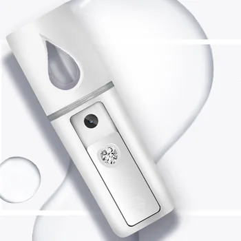 Mini Nešiojamas Oro Drėkintuvas Nano USB Veidrodis Garuose Veido Grožio Priežiūros Odą Valyti Ultragarsu Purškimo Drėkintuvas Namų Biuras