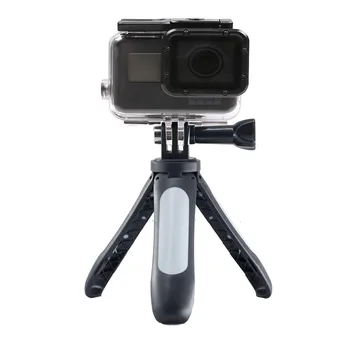 Mini Selfie Stick+Ištraukiamas Rankena Trikojo Pastovus, Dėl GoPro Hero 7 6 5 4 DJI Osmo Veiksmų Insta360 Yi 4K+EKEN SJCAM