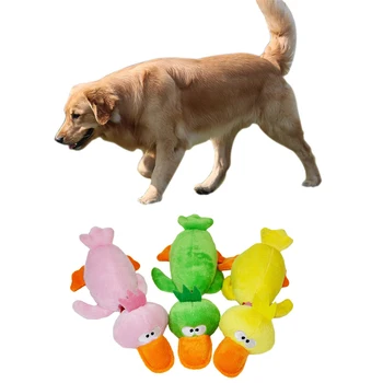 Misterolina Korp Šunelis Dantų Kramtyti Žaislus Antis Gyvūnų Mokymas Interaktyvus Žaislas, Skirtas Didelės Ar Mažos Augintiniai Patvarus Išspausti