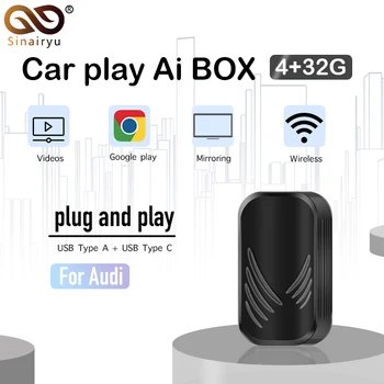 MMB 4+32G Carplay Ai Langelį Audi A3 A4 A5 Q2L Q3 Q5L Q7 Q8 RS7 RS3 RS4 