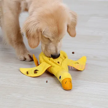 Mokymo Snuffle Šuns Žaislai IQ Gydyti Maisto produktų Pilstymo Antis Pet Žaislas šuo žaislai dideliems šunims juguetes perro 