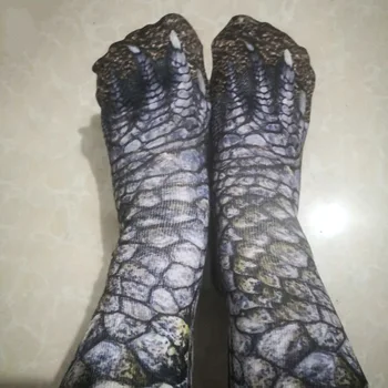 Moterų, Vyrų, Naujai 3D Atspausdintas Sporto Kojinės Unisex Rūšių Gyvūnų Kojų Printal Medvilnės Šiltas Unfaded Kojinės
