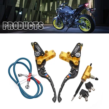 Motociklo Modifikuotų Stabdžių ir Sankabos Naftos Vamzdžio Montavimo Stabdžių CNC su Naftos Taurės Universalus Taikoma Honda Yamaha