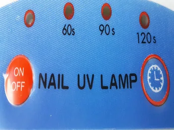 Nagų dailės reikmenys 36w fototerapijos lempa su ventiliatoriumi diržo ekranas indukcijos nagų dailės, šviesos terapija mašinos Elektros JAV.ES plug