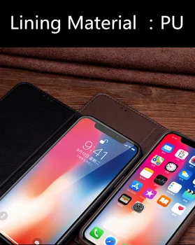 Natūralios Odos Magnetinis Laikiklis Telefono Dėklas Atveju Huawei Honor X10 Pro/Garbės X10 Max/Garbės X10 Telefono Maišelį Su Stovu Coque