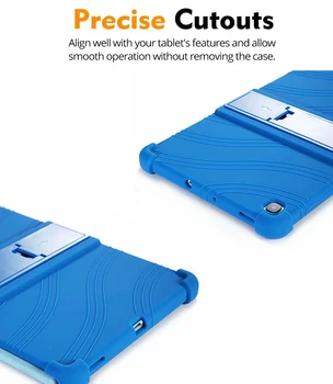 Nauja Vaikai Stovėti Saugiai Minkštas Rubisafe Case For Samsung Galaxy Tab S6 Lite 10.4 Mielas Animacinių filmų Silicio Para Padengti P610 P615 tablet Atveju