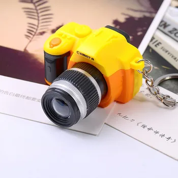 Naujai Karšto Mielas Mini Toy Kamera Žavesio Keychain Su 