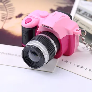Naujai Karšto Mielas Mini Toy Kamera Žavesio Keychain Su 