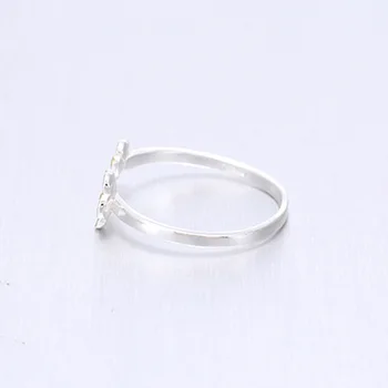 Naujas 925 Sterlingas Sidabro Žiedai Mielas Vyšnių Žiedų Pora Moterų Žiedų Reguliuojamas Žiedai Nemokamas Pristatymas