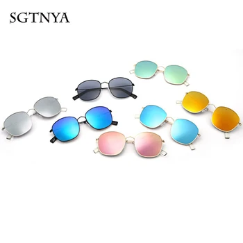 Naujas aukštos kokybės lauko akiniai nuo saulės mados akiniai metalo varlė veidrodis UV400 akiniai nuo saulės