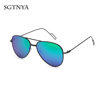 Naujas aukštos kokybės lauko akiniai nuo saulės mados akiniai metalo varlė veidrodis UV400 akiniai nuo saulės