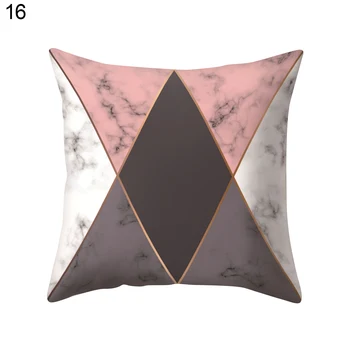 Naujas Geometrinis Pagalvės užvalkalą 45x45cm Šiaurės Marmuro Modelio Sėdynės Užvalkalas Lova Namų Dekoro Sofa