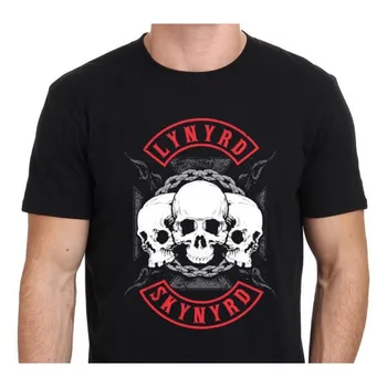 Naujas Kaukolės Logotipas Ro Bla T-Shirt Streetwear