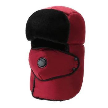 Naujas Mados Šilta Kepurė Žiemos Vyrų Originalaus Dizaino Žieminės Kepurės, Moterims, Vaikams Vandeniui Hood Hat Su Akiniais, Kietas Balaclava