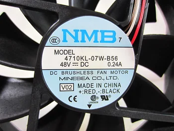 Naujas originalus NMB kl 4710-07 w - B56 V02 48 jei v0. 24 12 cm 4 linijos 12025 aušinimo ventiliatorius