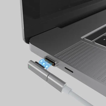 Naujas Patobulintas 20 Smeigtukai Magnetinio USB C Adapteris 4K 100W Greitai Įkrauti 