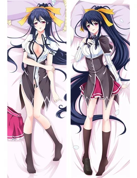 Naujas Sexy Girl Anime High School DxD Pagalvių užvalkalus Dakimakura Atveju 3D dvipusis Patalynės Kūno Hugging Užvalkalas 04