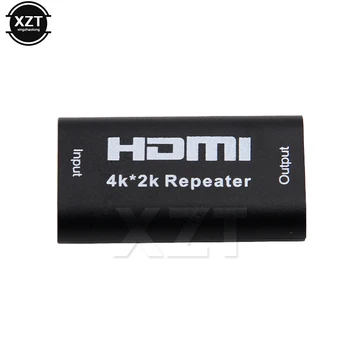 Naujausias Karšto 4K*2K HDMI Extender Kartotuvas 3D HDMI Adapteris Signalo Stiprintuvas Stiprintuvas 4.95 Gb / s HDTV HDMI Extender