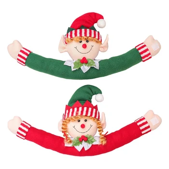 Nauji Karšto Pardavimo Kalėdų Elf Užuolaidų Sagtis Lėlės Užuolaidų Kaklaraištis Virvę Lėlės Durų Kabantys Papuošalai Dovana Apdaila