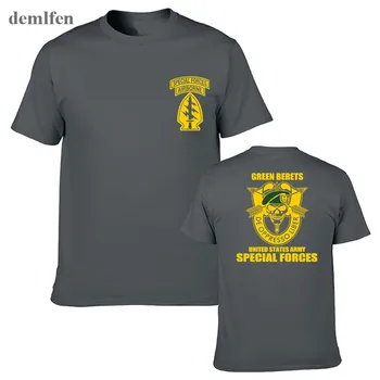 Naujojo Specialiųjų Pajėgų Grupės Ore Karinės T-marškinėliai, vyriški Medvilniniai Marškinėliai trumpomis Rankovėmis Naujovė Juokinga Viršūnes Tees