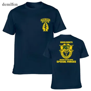 Naujojo Specialiųjų Pajėgų Grupės Ore Karinės T-marškinėliai, vyriški Medvilniniai Marškinėliai trumpomis Rankovėmis Naujovė Juokinga Viršūnes Tees