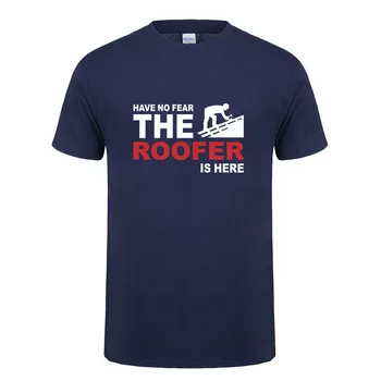 Nebijok Stogdengys Yra Čia, Marškinėliai Vyrams Mados Trumpas Rankovės Medvilnės Stogdengys T Shirts Mans Camisetas T-shirt OT-998