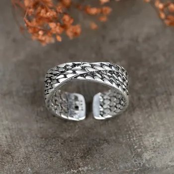 NEHZY 925 sterlingas sidabro žiedas mados moters papuošalai retro paprasta Tailando sidabro dydis reguliuojamas originalus karšto pardavimui naujas žiedas