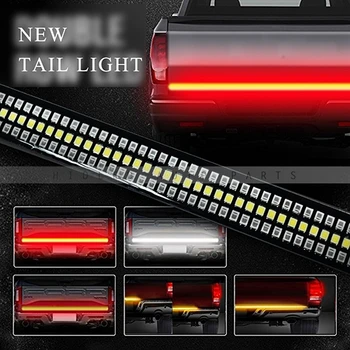Nemokamas Pristatymas 1 Vnt 60 Cm Ilgio Redline Trigubai LED Bagažinės Lemputė, Skirta VISUREIGIŲ, Sunkvežimių