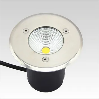 Nemokamas pristatymas 10W COB LED požeminės šviesos IP68 Palaidotas embedded aukšte lauko lempos AC85-265V