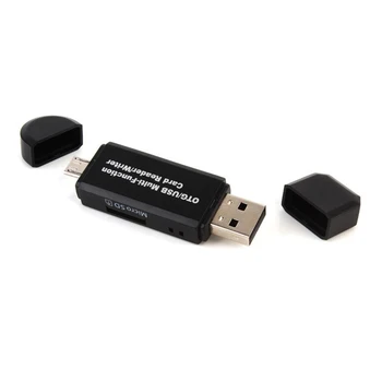 Nešiojamų Didelės Spartos Micro USB SD TF OTG Kortelių Skaitytuvas Mobiliojo Telefono, Nešiojamojo kompiuterio 2020 m.