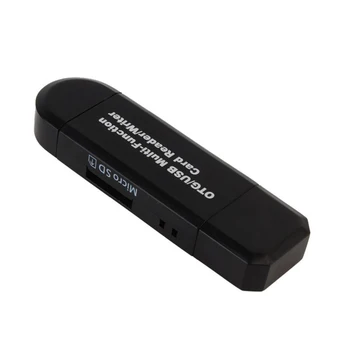 Nešiojamų Didelės Spartos Micro USB SD TF OTG Kortelių Skaitytuvas Mobiliojo Telefono, Nešiojamojo kompiuterio 2020 m.