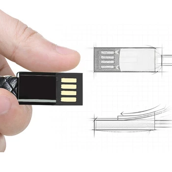 Nešiojamų Odos Mini Micro USB Apyrankė Įkroviklis Duomenų Įkrovimo Kabelis Sinchronizavimo Laidą iPhone6 6s 