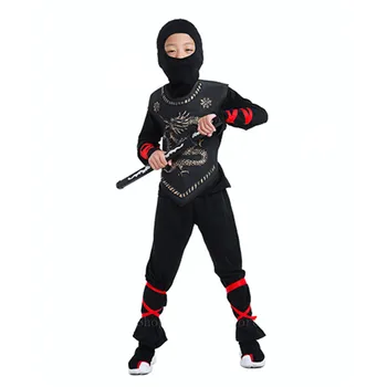 Ninja Kostiumas Cosplay Ninjago Halloween Carnival Šalies Ninja Komplektus, Berniukų, Mergaičių Kariai Slaptas Puras Vaikams Drabužių Rinkiniai