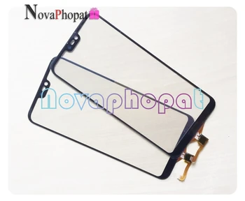 Novaphopat Nova 3E Jutiklis Huawei P20 Lite P20Lite Jutiklinis Ekranas skaitmeninis keitiklis Stiklo Skydelis ; 10vnt/daug