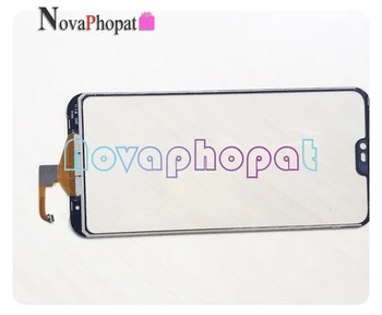 Novaphopat Nova 3E Jutiklis Huawei P20 Lite P20Lite Jutiklinis Ekranas skaitmeninis keitiklis Stiklo Skydelis ; 10vnt/daug