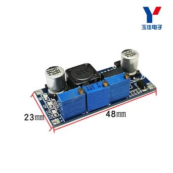 Nuolatinės srovės ir nuolatinės įtampos modulis LED ratai ličio-jonų baterija krovimo įėjimas 7-35V išėjimo 1.3-30 V