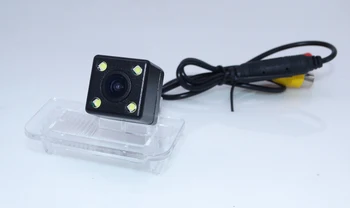 Originalios automobilių stovėjimo kamera higest naktinio matymo + 4 led automobilio galiniai stebėti atneš 5