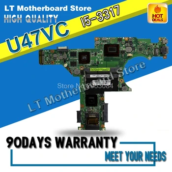 Originalą Asus U47V U47VC Nešiojamas Plokštė U47VC Mainboard REV2.1 su I5 CPU Išbandyti Ir S-4