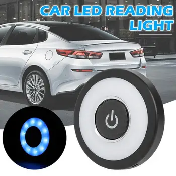 Palieskite Jutiklio LED Automobilio Salono Skaityti Dome Kamieno Šviesos USB Įkrovimo Lemputė, Įrengta Lempa Magnetizer