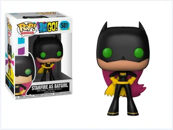 Paveikslas Funko Pop Starfire Batgirl-paveikslas vinilo Teen Titans Go-Cabezon kolekcines-Originalus ekonomikos dovana-