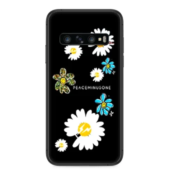 Peaceminusone Gėlių G dragon Telefono dėklas, Skirtas Samsung Galaxy Note, S 8 9 10 20 Plus 