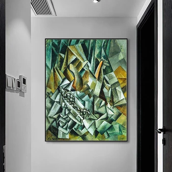 Picasso Abstraktaus Stiliaus Didelio Dydžio Drobė Spausdinti Tapybos plakatus Sienos Menas Sienos Nuotraukas, skirtą Kambarį Namuose Apdaila